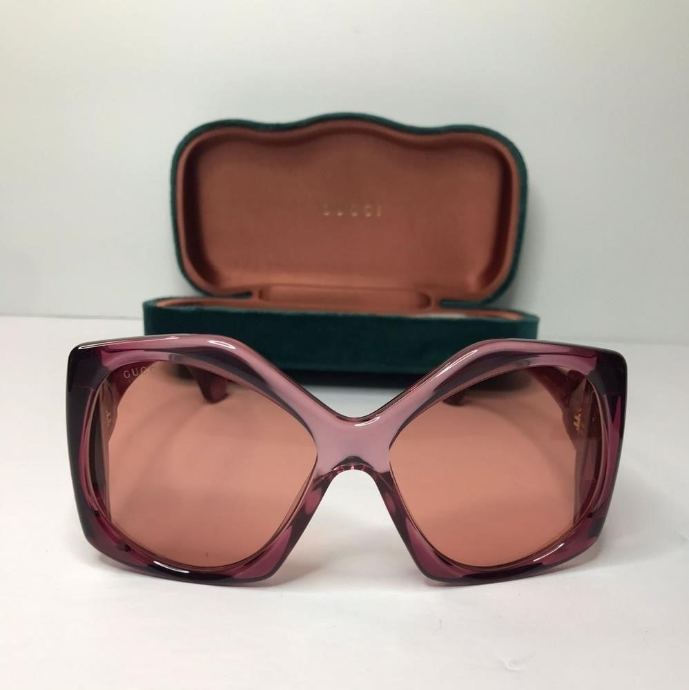 💯 Original GUCCI Oversized Sunglasses GG0875S 003