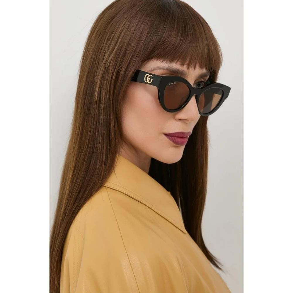 💯 Original Gucci  Cat Eye Ladies Sunglasses GG0957S 003  51.