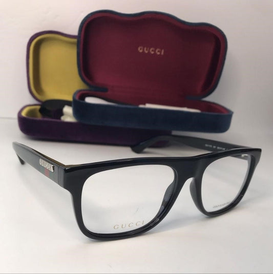 💯 Original GUCCI GG1117O FLAT TOP FRAMES IN BLACK