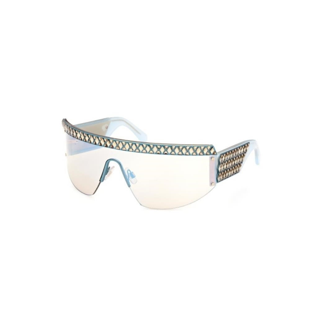 New Authentic Swarovski Sunglasses Mask, Gradient tint, SK0363 30X, Blue