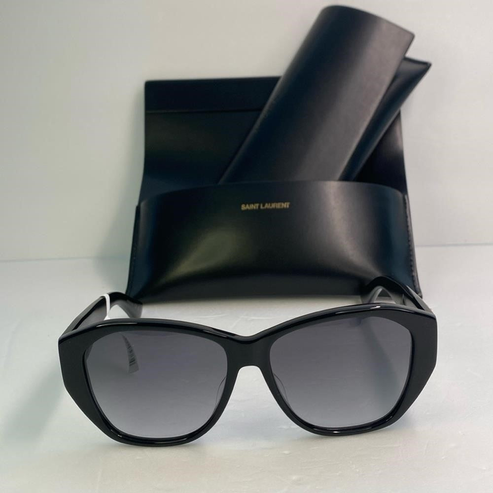 New 💯 Original  SAINT LAURENT  SLM8/F Sunglasses Black