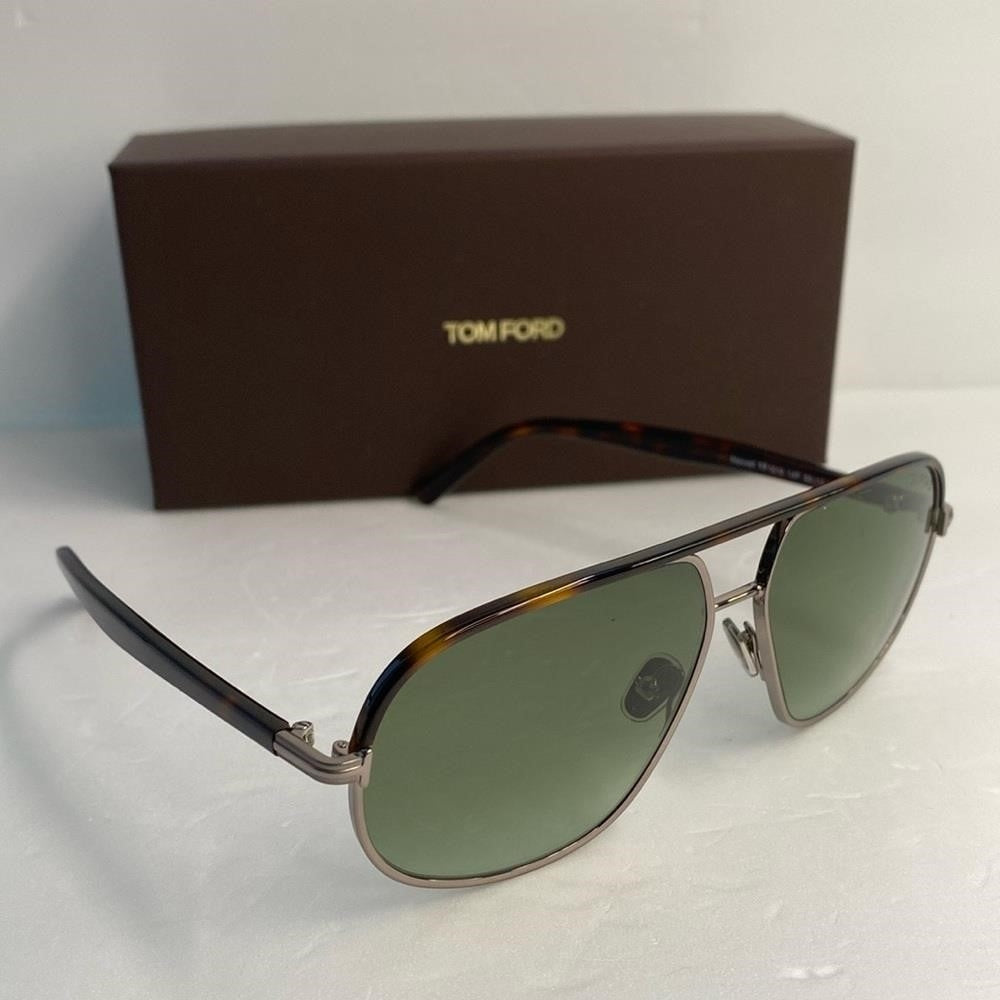 New Authentic TOM FORD Metal Maxwell Sunglasses TF1019