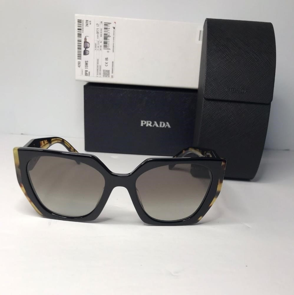 💯 - Authentic New PRADA PR 15WS3890A7 Black / Medium Tortoise Sunglasses