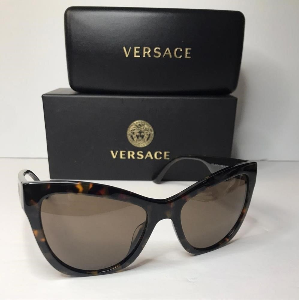 Authentic New VersaceVE4417U Sunglasses in Tortoise