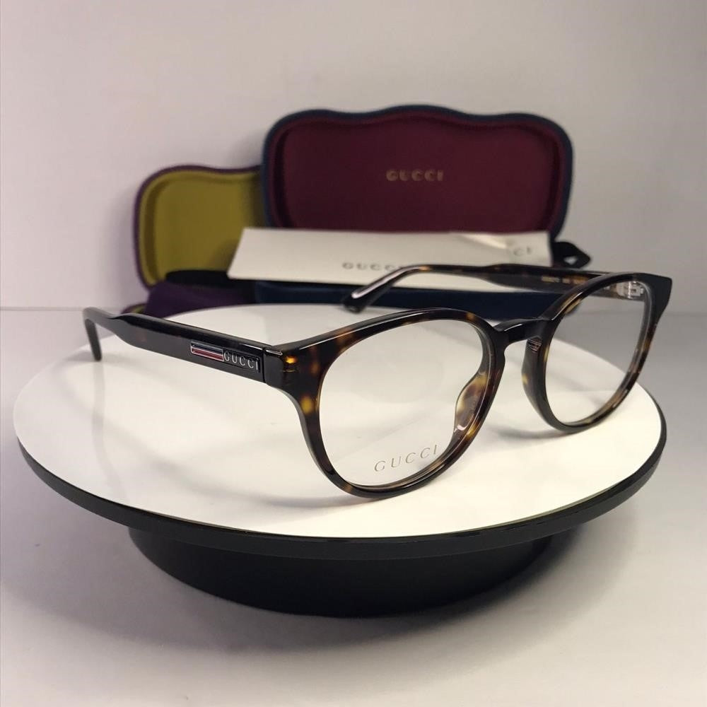 New 💯 Original GUCCI GG0827O 005 HAVANA EYEGLASSES