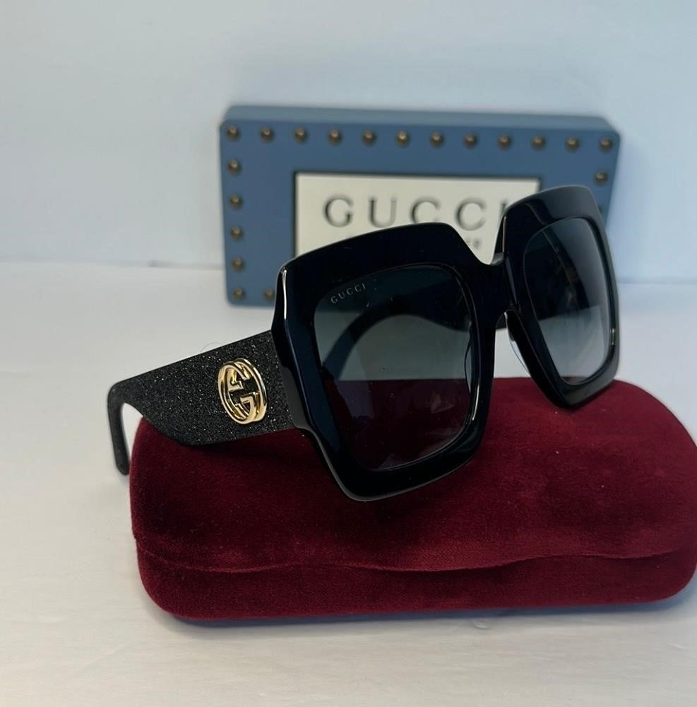 💯 - Authentic New Gucci sunglasses Urban GG0102S 001