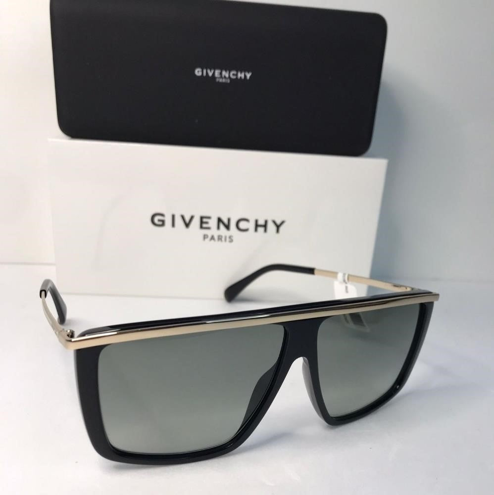 💯original Givenchy Grey Gradient Square Ladies Sunglasses GV 7146/G/S  62/11.