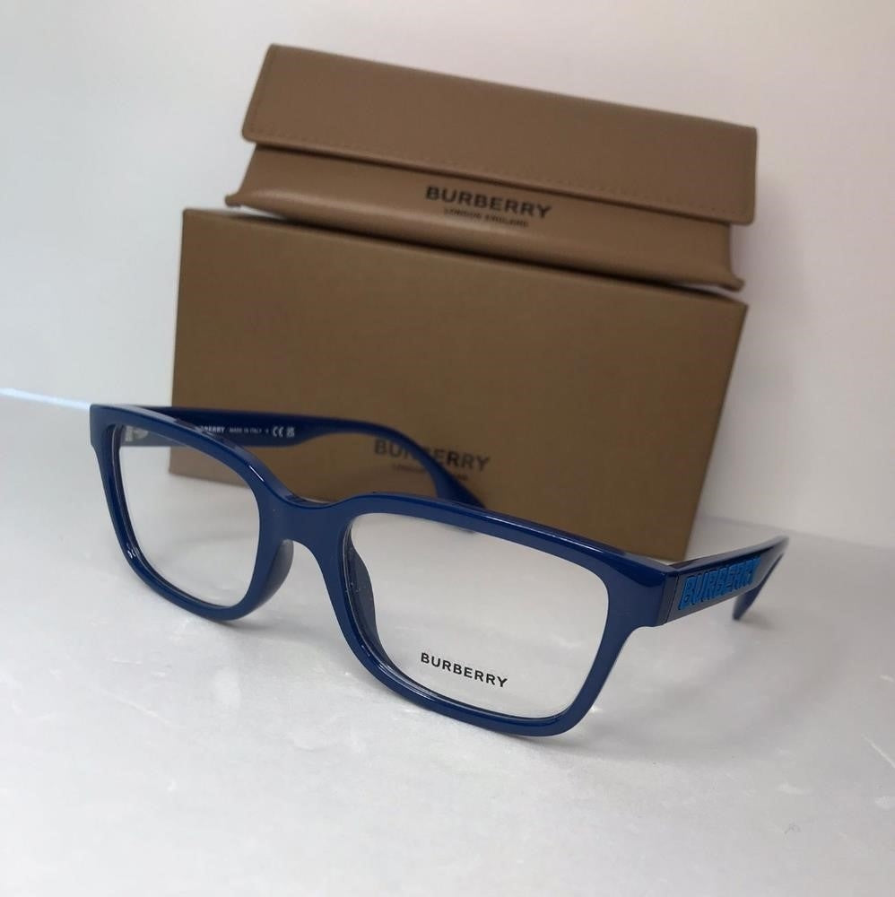 💯 Original Burberry Charlie Demo Rectangular Men's Eyeglasses BE2379U 4058 55.