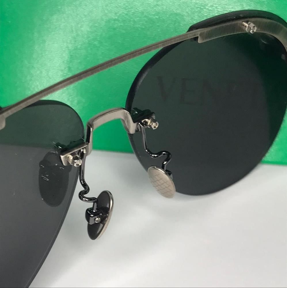 New - 💯original Bottega Veneta Blue Pilot Unisex Sunglasses BV0242S 003 63.