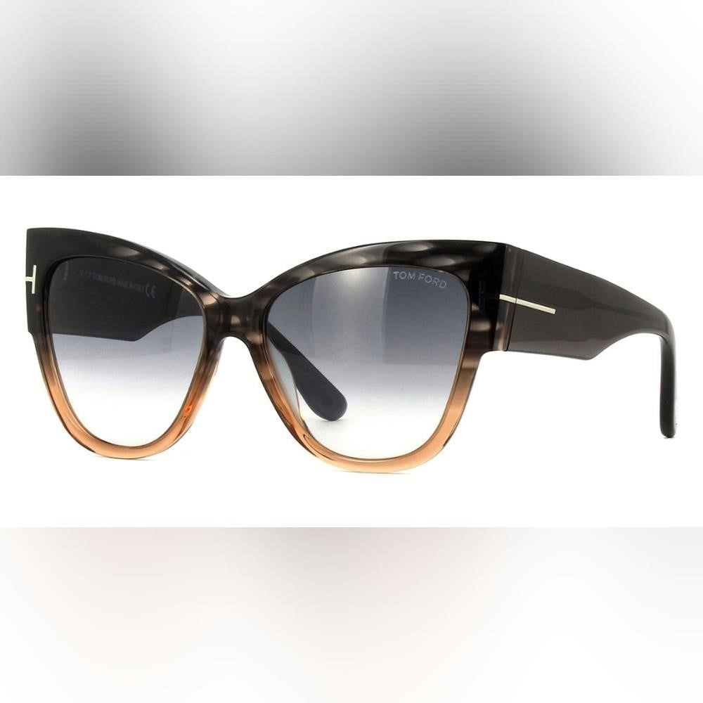 New - 💯 Original  Tom Ford FT0371 Anoushka Butterfly  Oversized Sunglasses