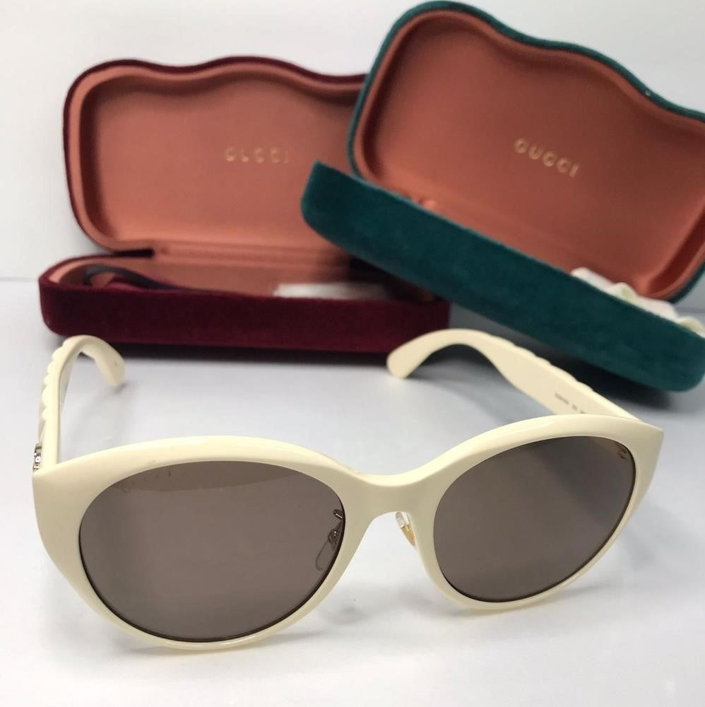 💯 Original Gucci GG0814SK-002 56 Ladies Sunglasses