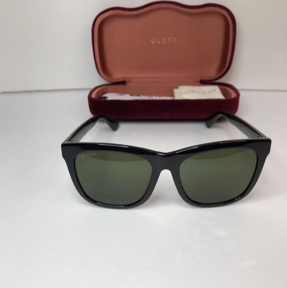 New - 💯 Original Gucci GG0057SK 002 56 GG0057SK Men's Sunglasses