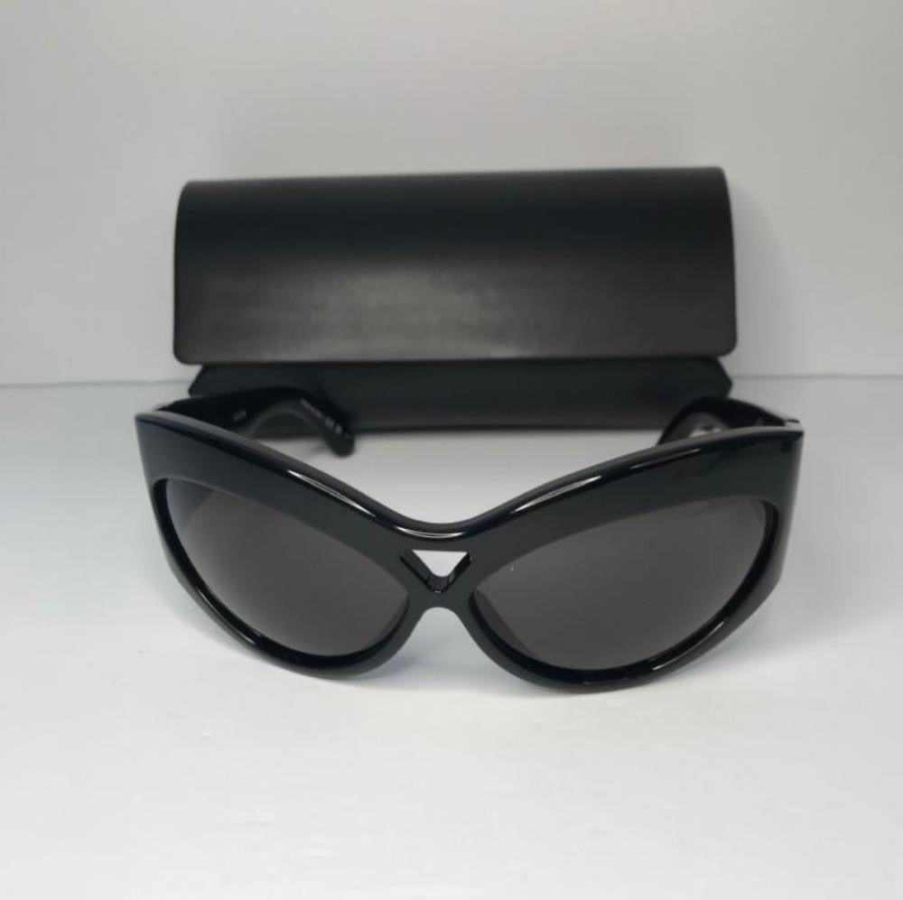 💯 New Authentic SAINT LAURENT Black SL 73 SunglassesCat-eye acetate-frame