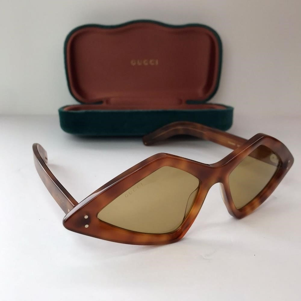 💯 Original GUCCI SUNGLASSES GUCCI FASHION INSPIRED GG0496S-002