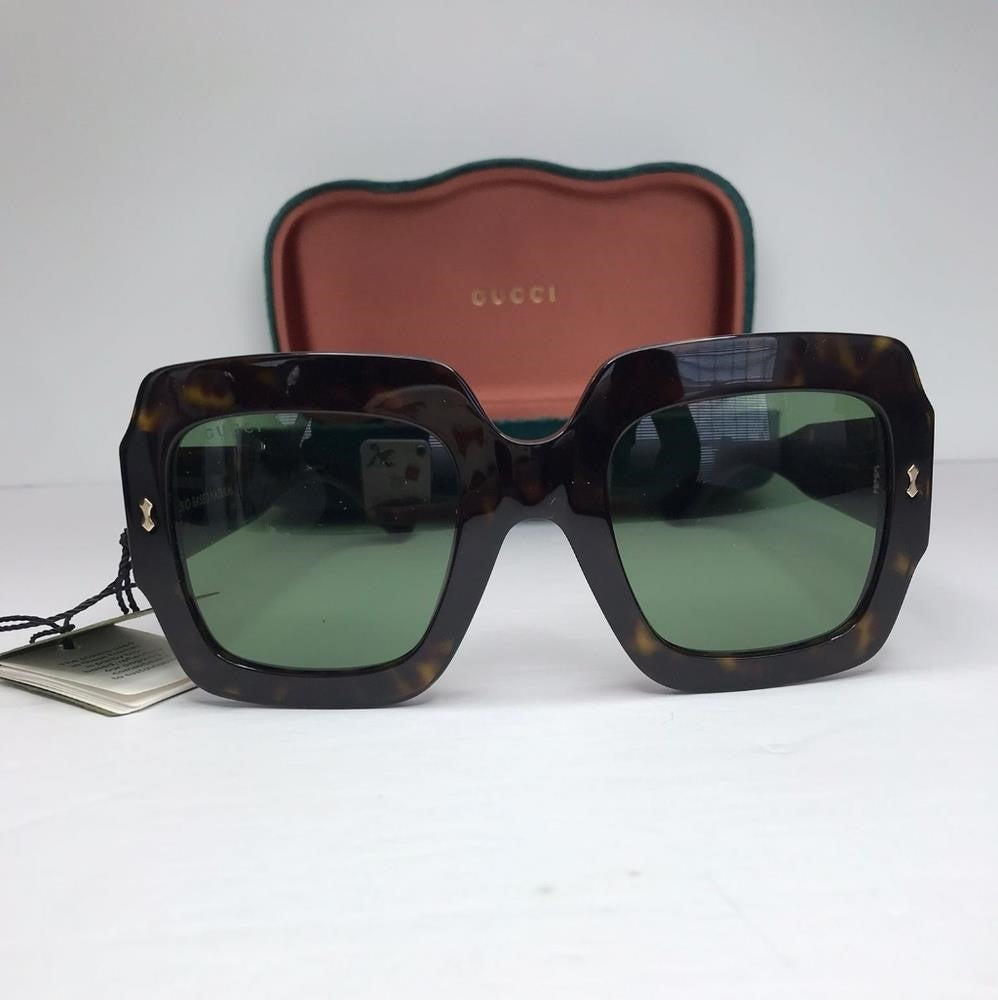 💯 Original GUCCI GG1111S-002 53MM NEW SUNGLASSES