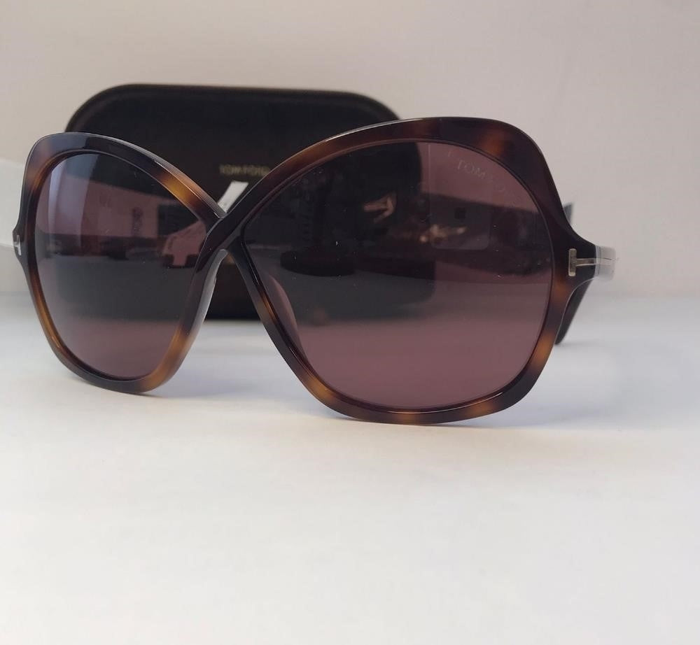 New 💯 Original Trendy Tom Ford Women's FT1013 Rosemin Oversized Sunglasses