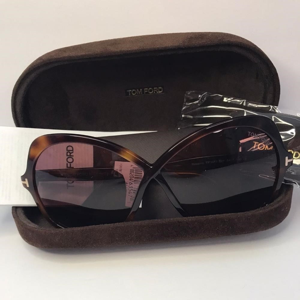 New 💯 Original Trendy Tom Ford Women's FT1013 Rosemin Oversized Sunglasses