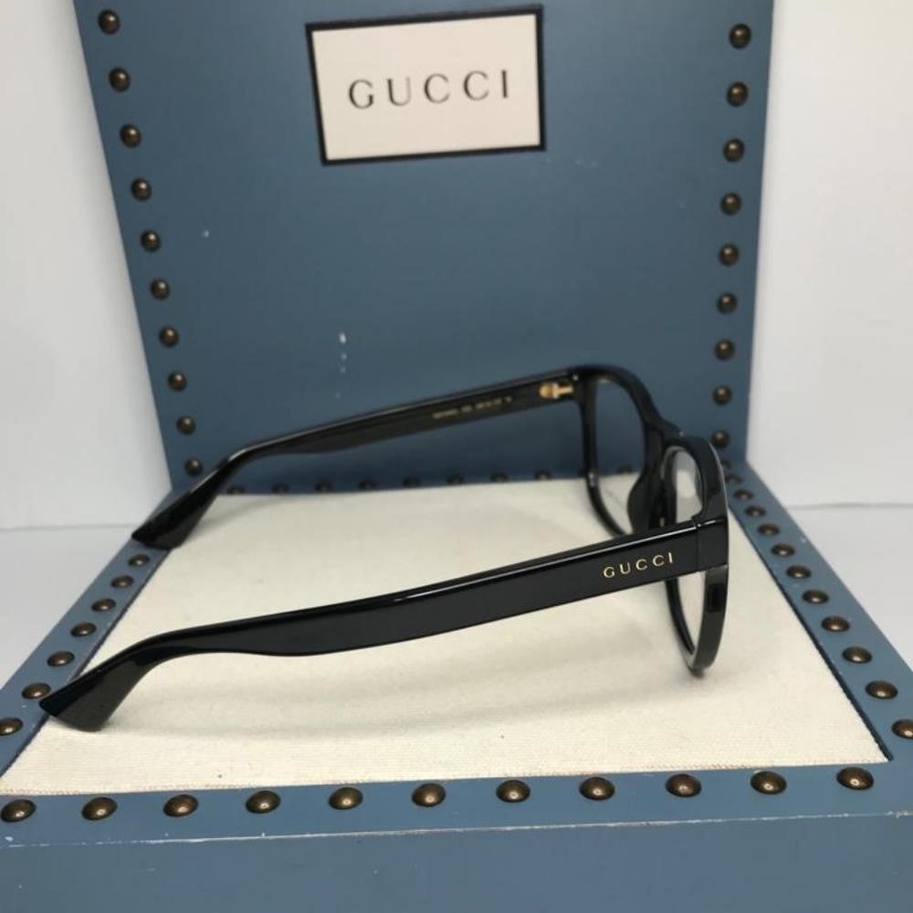 💯 Original Gucci Demo Square Men's Eyeglasses GG1344O 005 56.