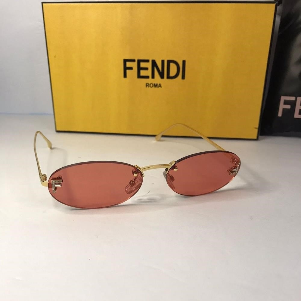 New-  💯 Original Fendi First oval FE4075US 30S  sunglasses