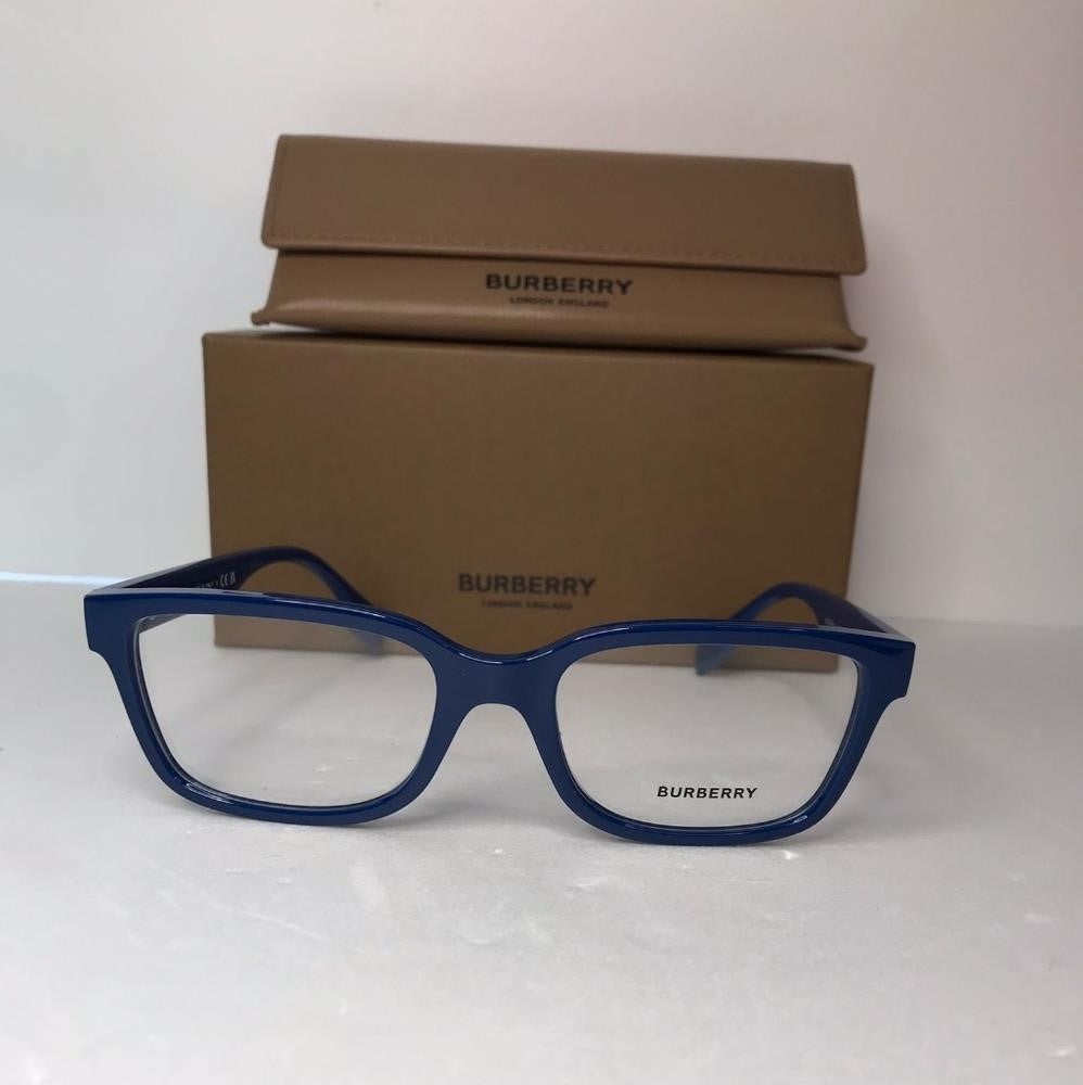 💯 Original Burberry Charlie Demo Rectangular Men's Eyeglasses BE2379U 4058 55.