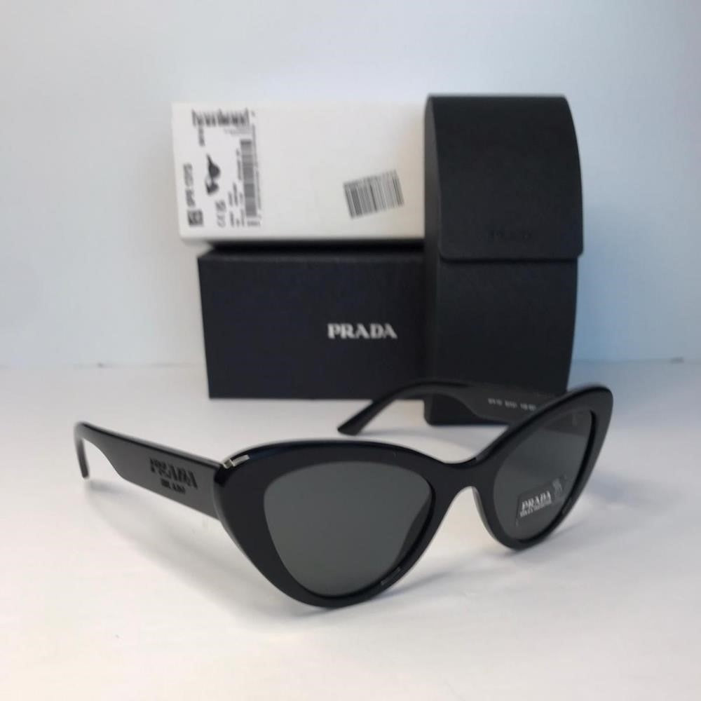 💯 - Authentic New PRADA 0PR 13YS SUNGLASSES BLACK / GREY