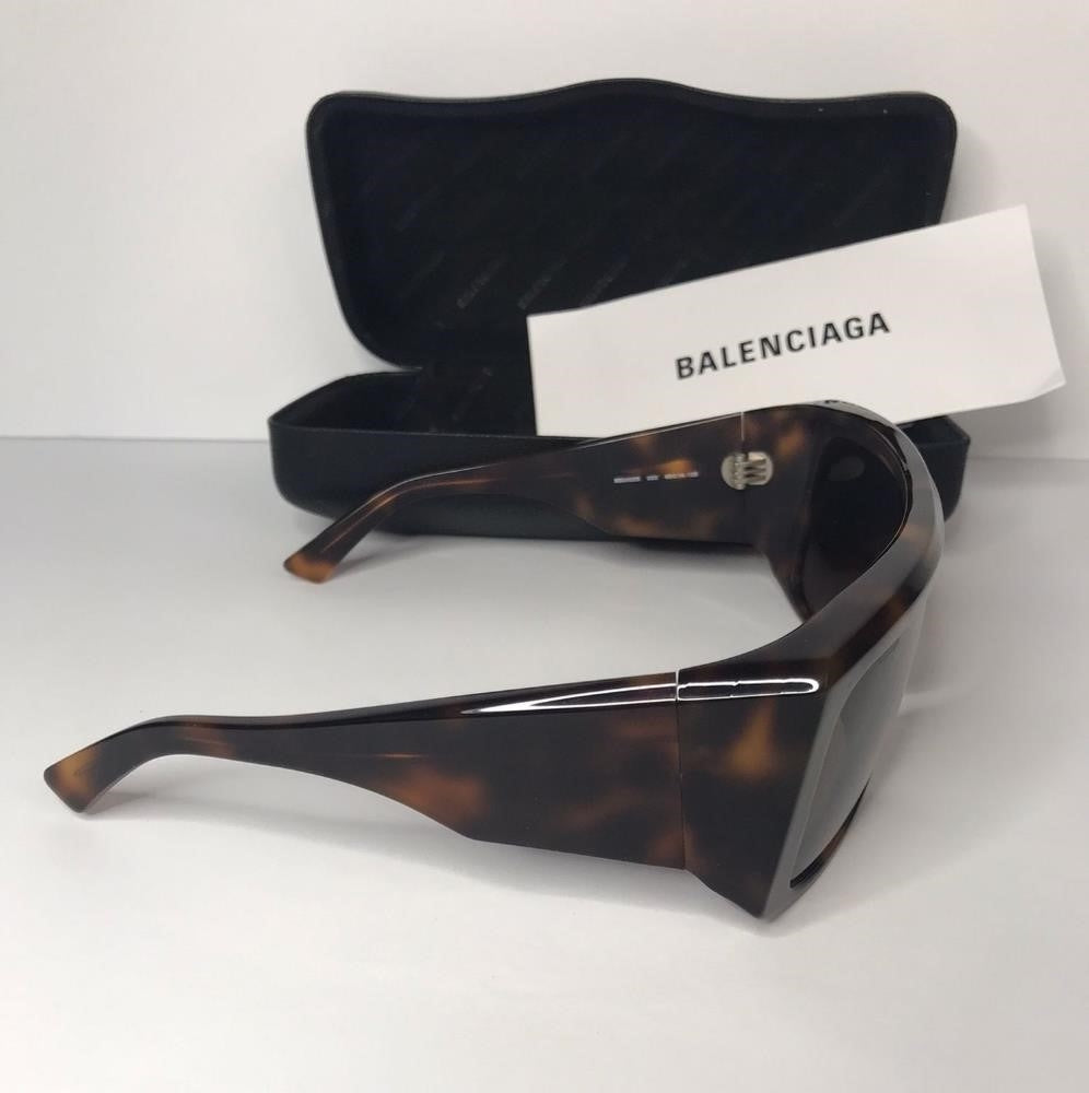 💯 original Balenciaga™ BB0002S 002 63 - Havana