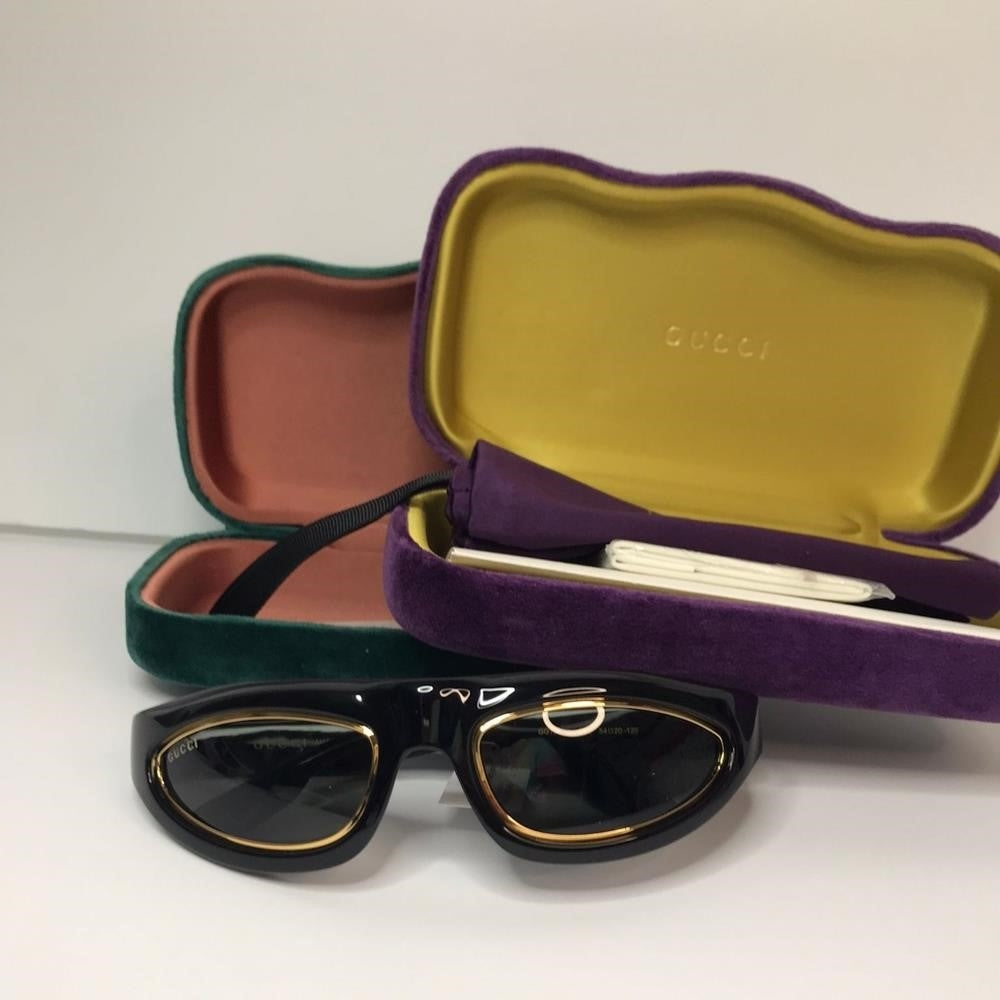 💯 Original  GUCCIGG1062S-003 54 Sunglasses Injection Black-Black-Grey