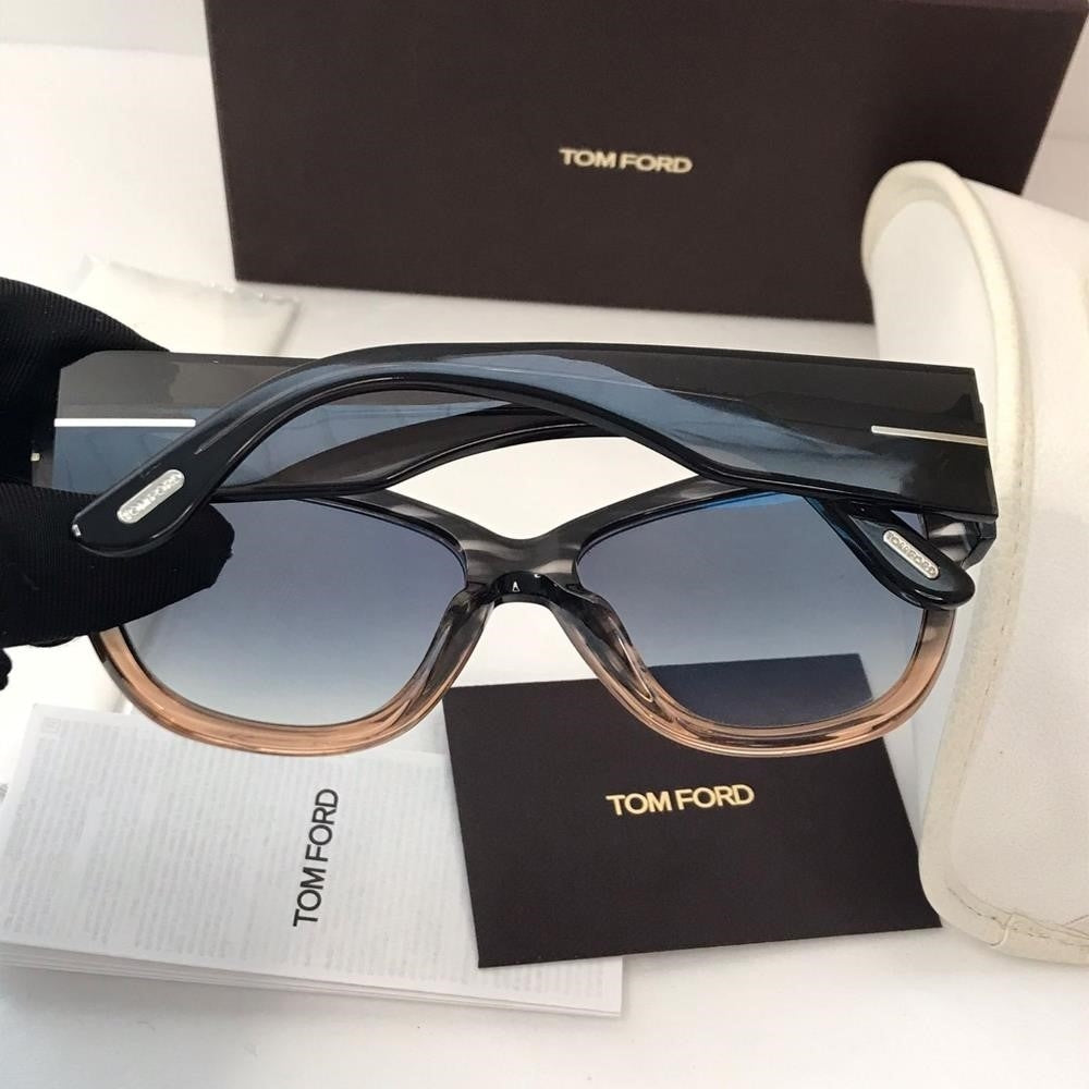 💯 Original  New Tom Ford FT0371 Anoushka Butterfly  Oversized Sunglasses