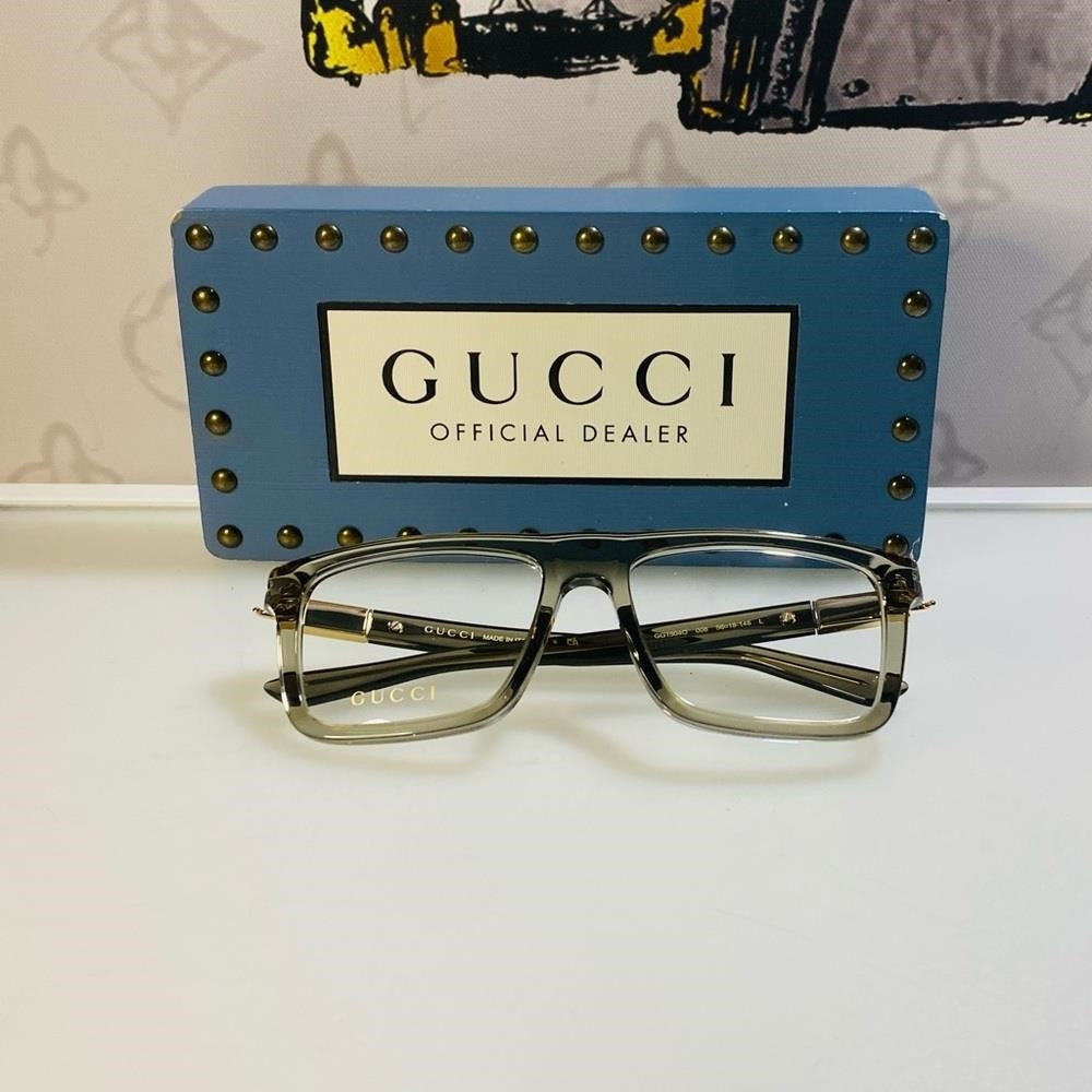 New GUCCI Men’s Women’s GG1504O 008 Fashion Optical Frames  EYEGLASSES