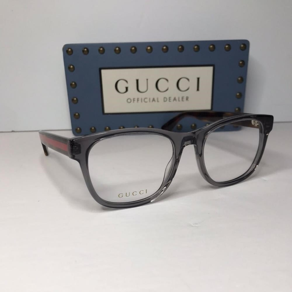 New - 💯 Original Gucci's GG0004ON  soft lines across  frames acetate front.Ico