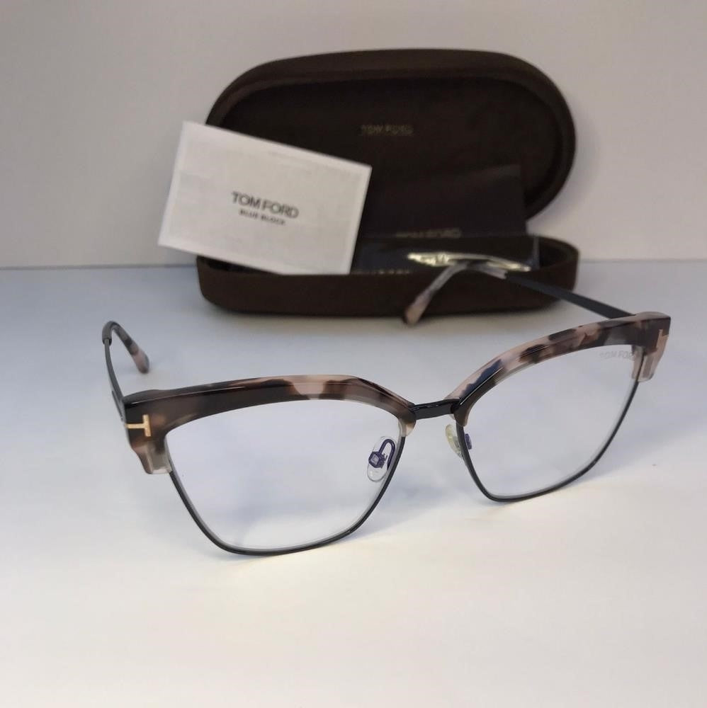 New 💯 Original- Tom Ford EyewearFt5547-B 54 055 IS A  Iconic Square Eyeglass