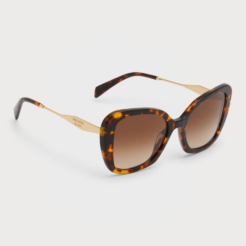 New 💯 Original PRADALogo Emblem Acetate Cat-Eye Sunglasses