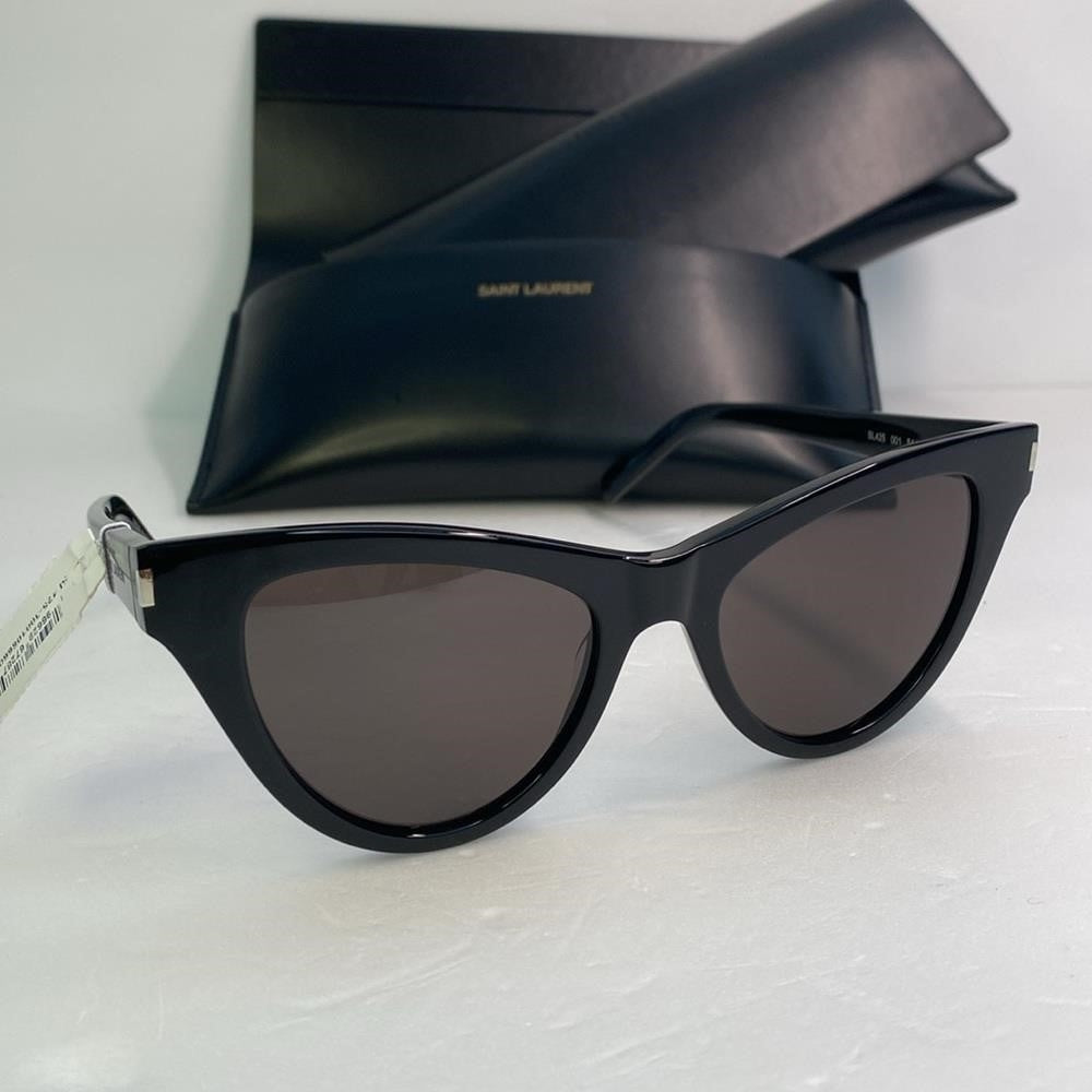 New Authentic Yves Saint Laurent SL-425-001-54 54mm New Sunglasses