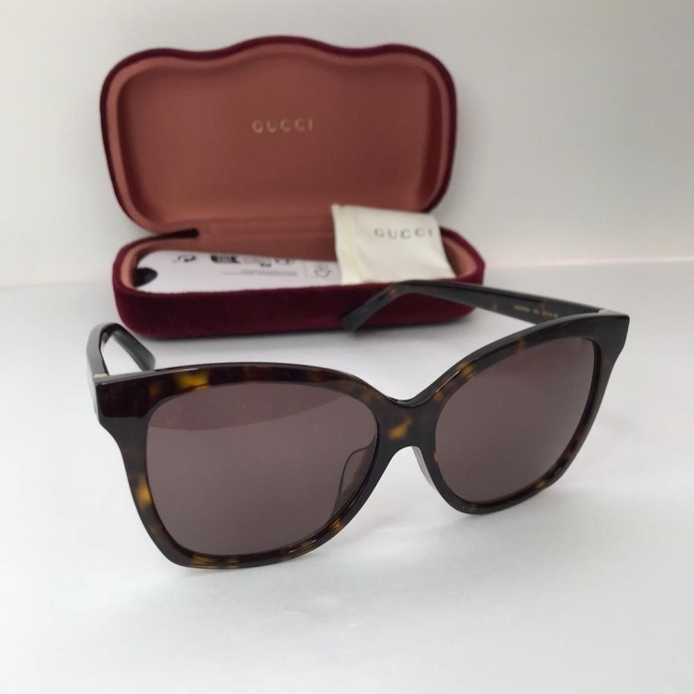 New - 💯 Original  Gucci GG0459SA 002 Butterfly Sunglasses