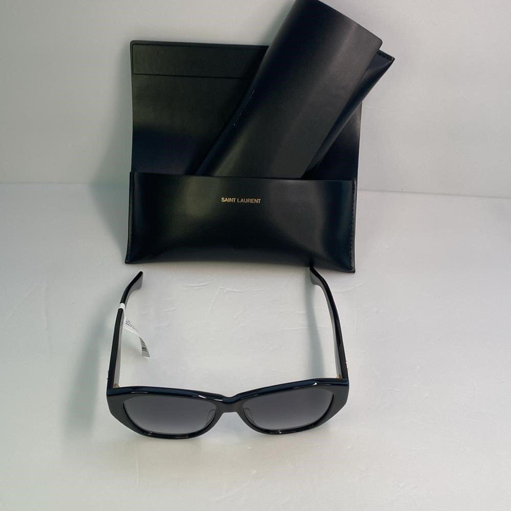 New 💯 Original  SAINT LAURENT  SLM8/F Sunglasses Black