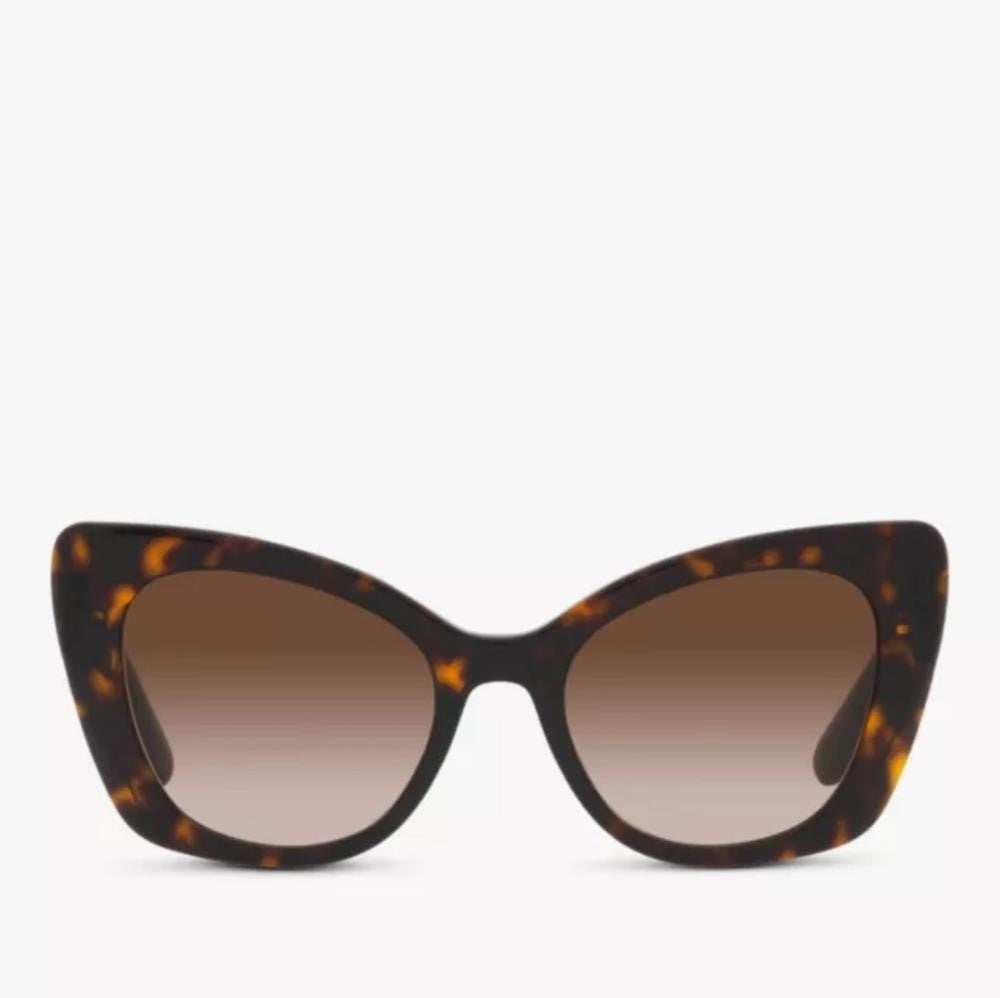 New - Dolce & GabbanaDG4405 Women's Butterfly Sunglasses, Tortoise/Brown Gradi…