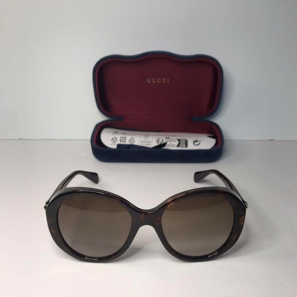 💯 - New Original Gucci GG0368S 002 55 Sunglasses