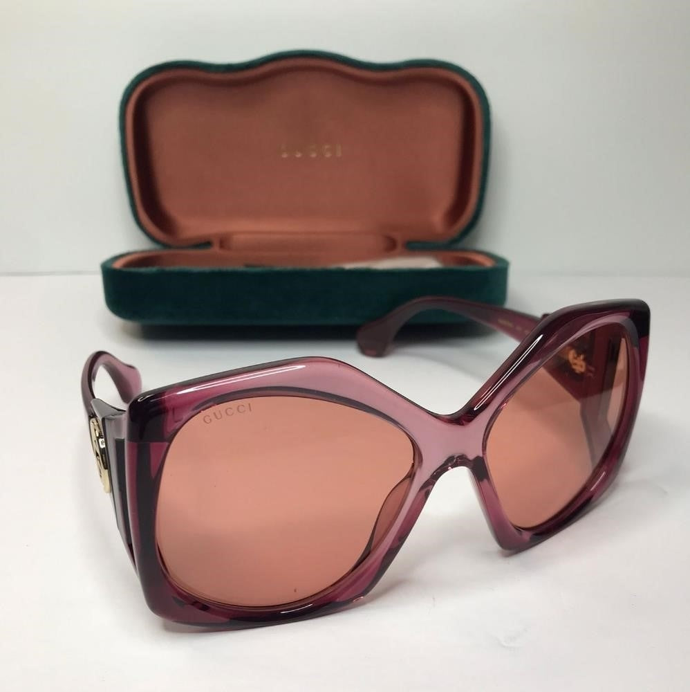 New - 💯 Original GUCCI Oversized Sunglasses GG0875S 003