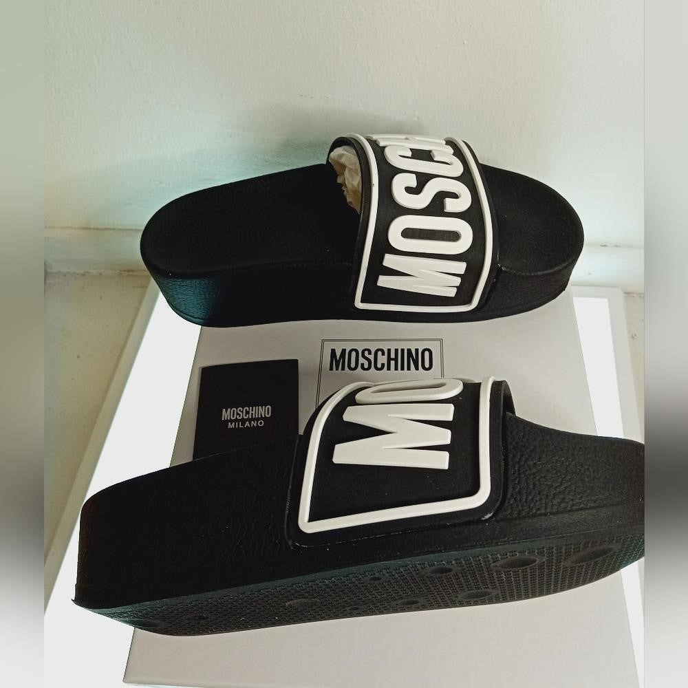 Moschino Women's Platform Slide Sandals