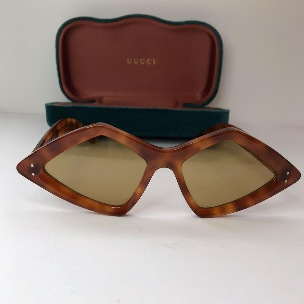 💯 Original GUCCI SUNGLASSES GUCCI FASHION INSPIRED GG0496S-002