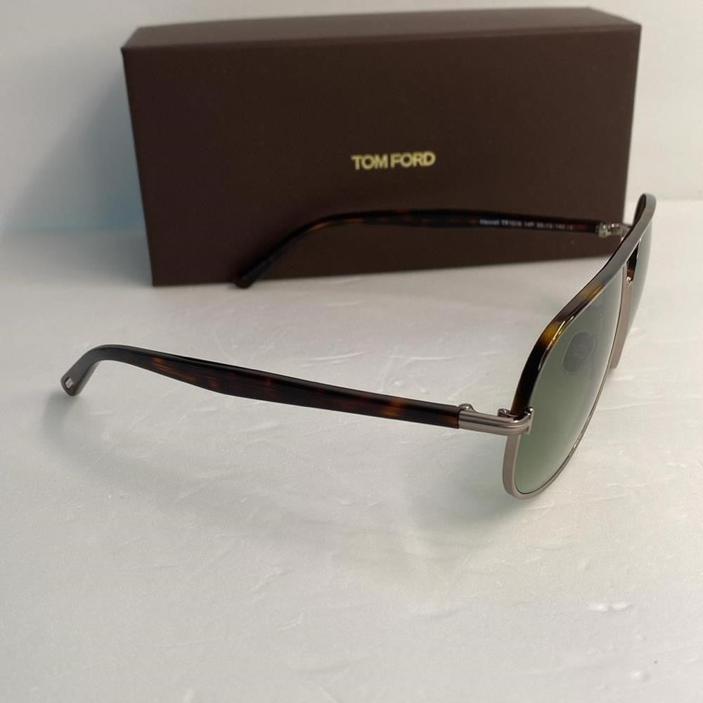 New Authentic TOM FORD Metal Maxwell Sunglasses TF1019