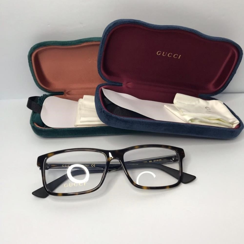 - New 💯 Authentic Gucci Demo Square Men's Eyeglasses GG0692O 005