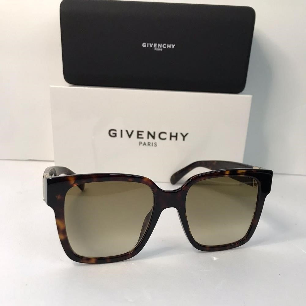 💯 original Givenchy4 of 3Brown GV714 Square Sunglasses