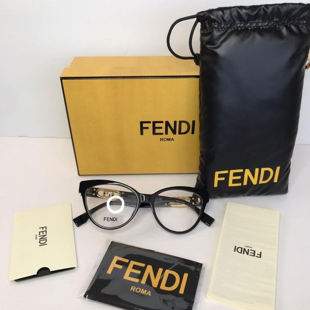 FENDI Demo Cat Eye Ladies EyeglassesItem FE50026I 001 