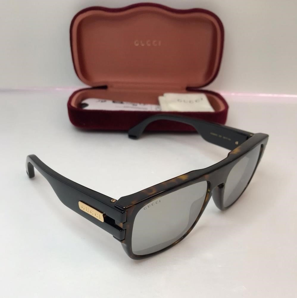 New- 💯 original  GUCCI SQUARE-FRAME ACETATE SUNGLASSES GG0664S-004 UNISEX