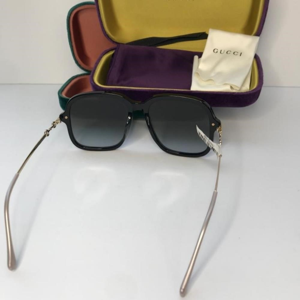 💯 Original GUCCI GG0884SA 001 BLACK Sunglasses