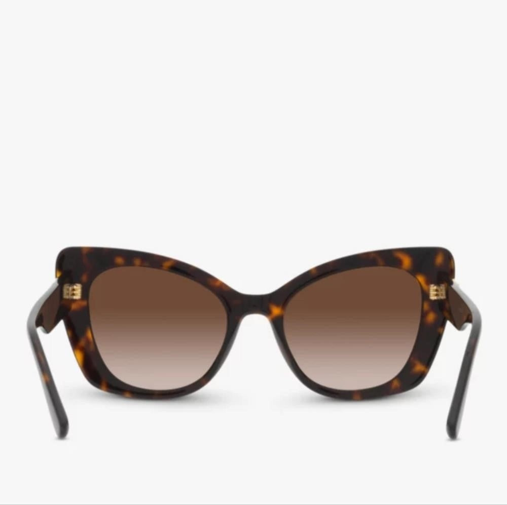 New - Dolce & GabbanaDG4405 Women's Butterfly Sunglasses, Tortoise/Brown Gradi…