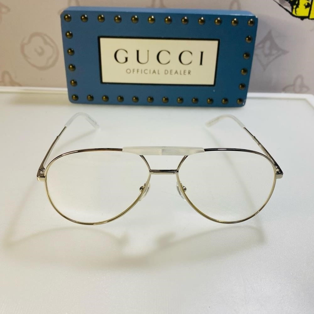 New Gucci Novelty men's Eyeglasses GG0242S-008