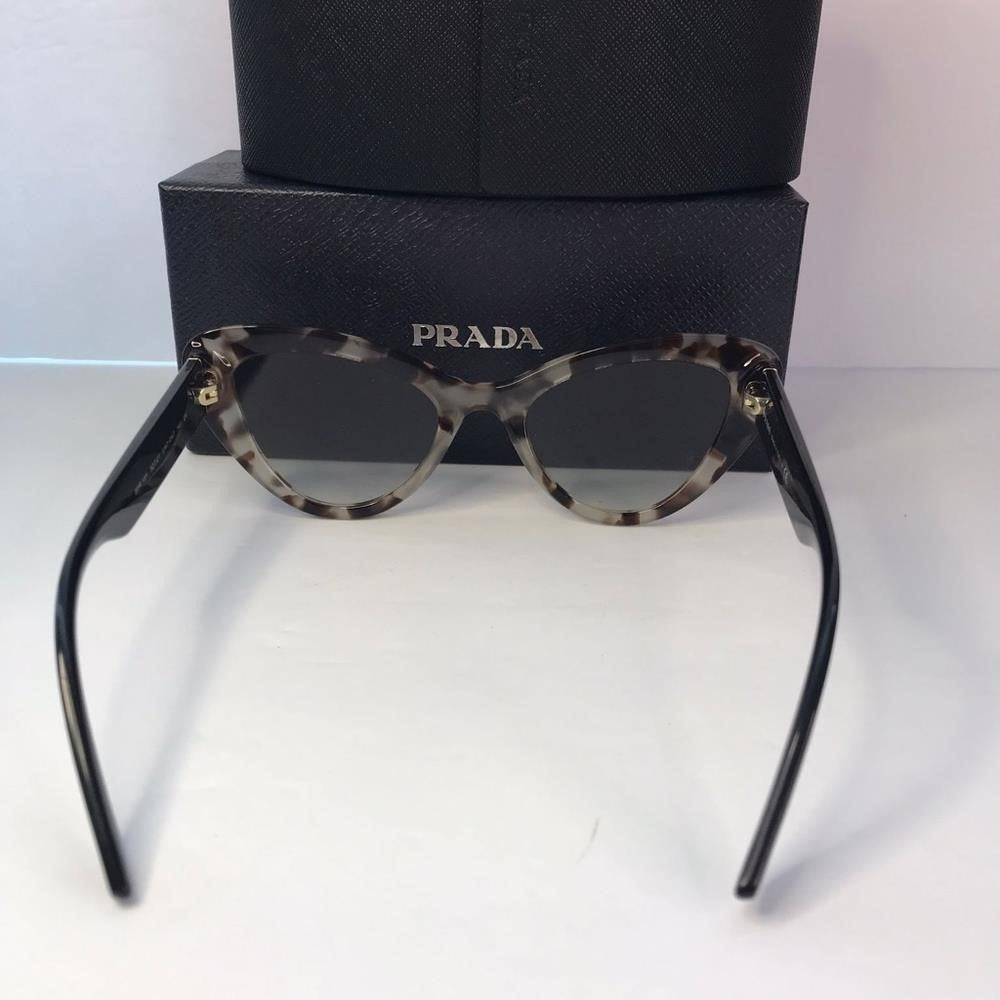 New Authentic Prada PR13YSTalc Havana/Grey Gradient Lenses