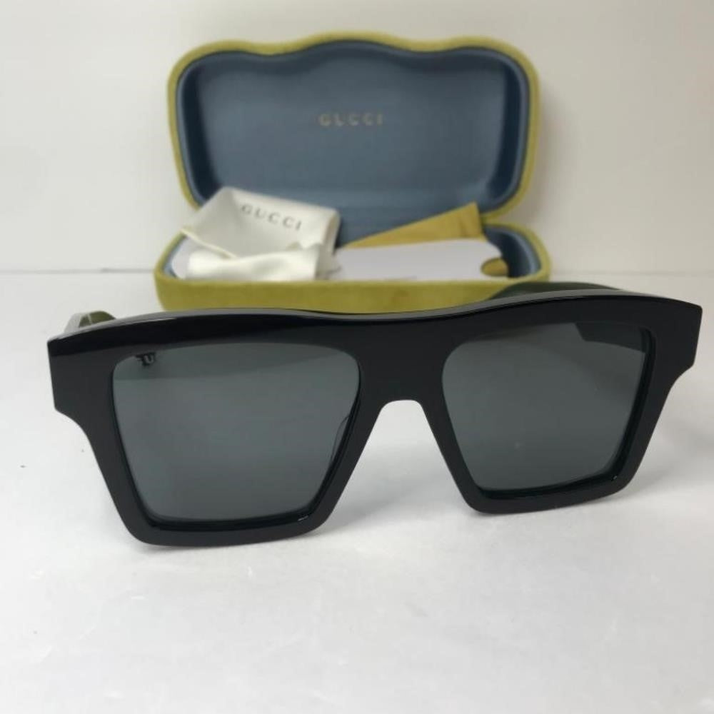 🔥 - New- 💯original  Gucci Grey Shield  Sunglasses GG0997S